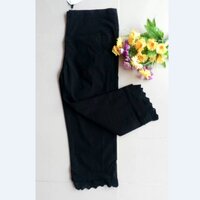 5ส่วน สีดำปลายขาแต่งระบาย size XL