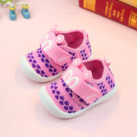 รองเท้าเด็กชาย เด็กหญิง สีชมพู size 15 (11.5 cm)
