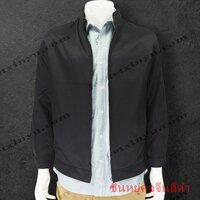 ไซส์ 52 = SIZE "M" เสื้อแจ็คเก็ต Xinyu คอจีน สีดำ