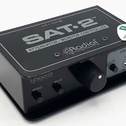 Radial Engineering SAT-2 Stereo Monitor Controller and Audio Attenuator