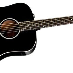 Taylor 210e Dreadnought ES-T Electronics Acoustic-Electric Guitar Black