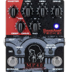Tech 21 Geddy Lee MP40 Limited Edition Signature SansAmp Pedal