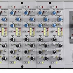 Solid State Logic X-Rack with 8 Dynamics Modules