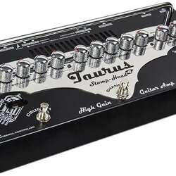 Taurus Stomp-Head Ultra Light Analog High Gain 70/40W Solid State Guitar Head Black