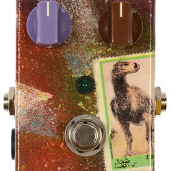 JAM PEDALS DYNA-SSOR COMPRESSOR/SUSTAINER CUSTOM SHOP SPLATTER STAMP