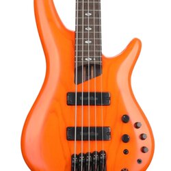 Ibanez Prestige SR4605 Bass Guitar - Orange Solar Flare Low Gloss