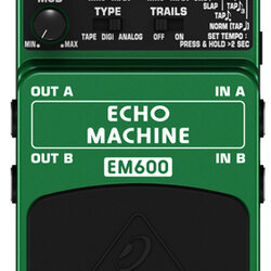 Behringer EM600 Echo Machine Echo Modeling Effects Pedal