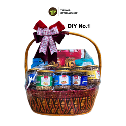 [ชุดพิเศษ] TIF ทีไอเอฟ ชุดของขวัญแทนใจ ถั่วและธัญพืช ชุดกระเช้า DIY No.1