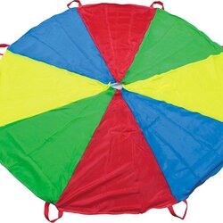 Rhythm Band 6-Feet Parachute