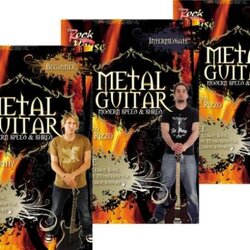 Rock House Learn Metal Guitar Beginner, Intermediate, & Advanced Package