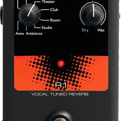 TC Helicon VoiceTone R1 Vocal Tuned Reverb
