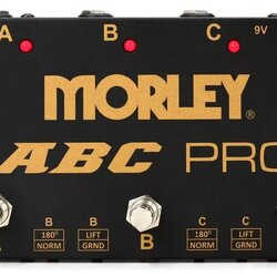 Morley ABC Pro 3-Button Switcher/Combiner Pedal