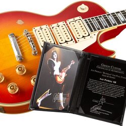 Gibson Custom Ace Frehley Les Paul Custom Hand-Aged & Signed Electric Guitar