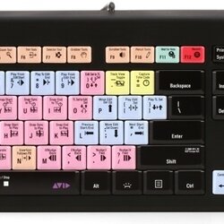 LogicKeyboard Astra PC Backlit Keyboard - Avid Pro Tools