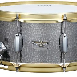 Tama STAR Reserve Hand Hammered Aluminum Snare Drum - 6.5 x 14 inch