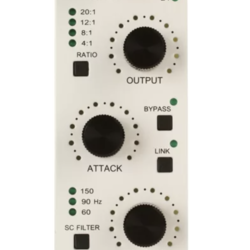 WesAudio MIMAS NG500 500 Series Analog Compressor with Digital Recall