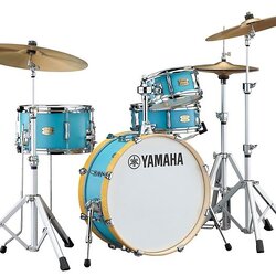 Yamaha Stage Custom Hip 4-Piece Shell Pack Matte Surf Green
