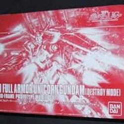 (C3 X Hobby) HGUC 1/144 Full Armor Unicorn (Destroy Mode Red Version) ฝากขาย