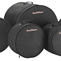Road Runner 5-Piece Fusion Drum Bag Set Black