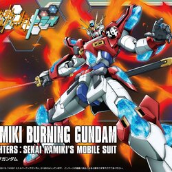 HG BF43 1/144 Kamiki Burning Gundam 1800y