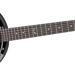 Dean Backwoods 6 Banjo w/Pickup - Black Chrome