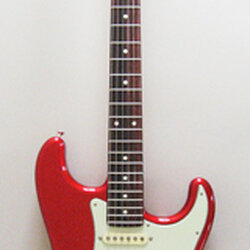 FGN Guitars Neo Classic series NCST-10R/AL/3S - Candy Apple Red