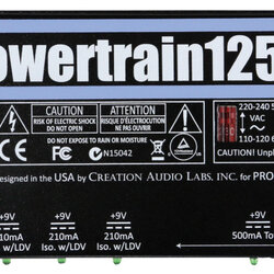 Pedaltrain POWERTRAIN 1250 Multi-Output Power Supply