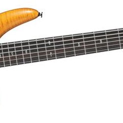 Ibanez Gerald Veasley Signature 6-String Electric Bass Guitar- Amber