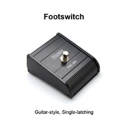 Hosa Footswitch, Guitar-style, Single-latching (FSC-384)