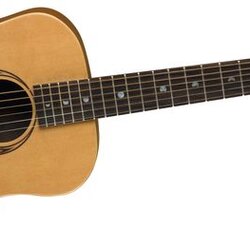 Luna Guitars Muse Safari Series Spruce 3/4 Dreadnought Travel Acoustic Guitar Natural