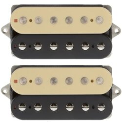 Suhr SSH+ 53mm Bridge, SSV Neck Pickup Set, Zebra