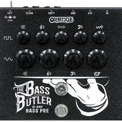 Orange Amplifiers Bass Butler Bi-Amping DI Pedal Black