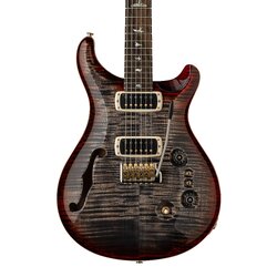 PRS 40th Anniversary Limited Edition Custom 24-08 Semi-Hollow Charcoal Cherry Burst