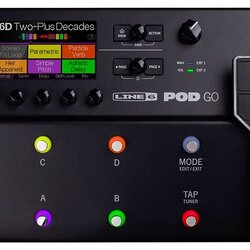 Line 6 POD Go Guitar Multi-Effects Processor Black