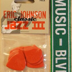 Dunlop Eric Johnson Classic Jazz III Guitar Pick 6-Pack