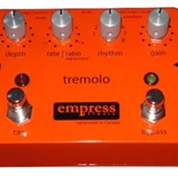 Empress Tap Tempo Tremolo Effect Pedal