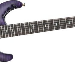 Ibanez Herman Li EGEN18 Signature Electric Guitar Trans Violet Flat