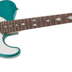 G&L Will Ray Signature Guitar Turquoise Metal Flake