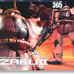 Mega Size 1/48 ZakuII Char's 7800y