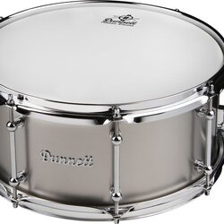 Dunnett Classic Titanium Snare Drum Raw6.5x14