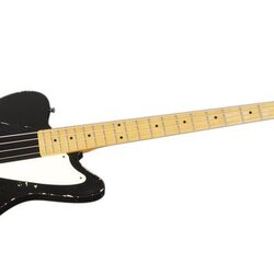 Fender Custom Shop Limited Edition Relic La Cabronita Boracho Bass Guitar Black