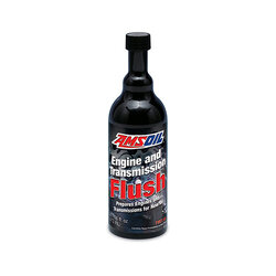AMSOIL Engine and Transmission Flush น้ำยาฟลัชเครื่องรถยนต์ ทำความสะอาดเครื่องยนต์แบบเติมผสมกับน้ำมันเครื่องเก่าก่อนเปลี่ยนถ่าย ความปลอดภัยสูง ชะล้างคราบสกปรกได้อย่างหมดจด