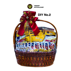 [ชุดพิเศษ] TIF ทีไอเอฟ ชุดของขวัญแทนใจ ขนมขบเคี้ยวอาหารทะเลแห้ง ชุดกระเช้า DIY No.2