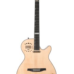 Godin Multiac Steel Natural GH Hollowbody Electric Guitar High Gloss DEMO w Case