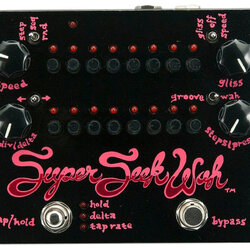 ZVex Hand Painted Seek Wah Guitar Effects Pedal