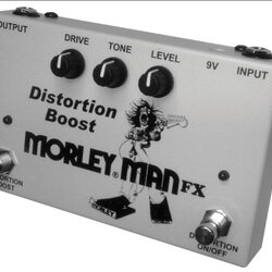 Morley Man FX Distortion Boost Pedal