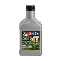 AMSOIL 20W50 100% Synthetic 4T Performance Motorcycle Oil