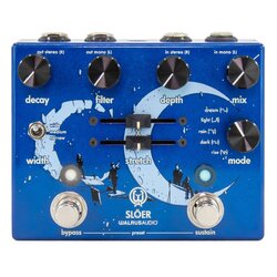 Walrus Audio Slöer Stereo Ambient Reverb Pedal Blue