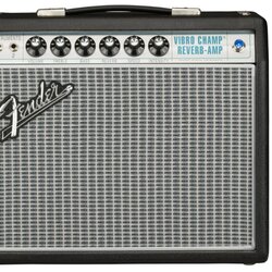 Fender 68 Custom Vibro Champ Reverb 1 x 10 5-watt Tube Combo Amp