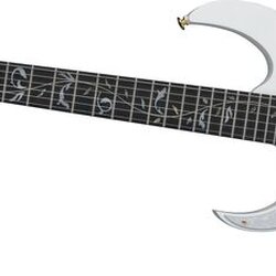 Ibanez JEM7V Steve Vai Left-Handed Electric Guitar (White)